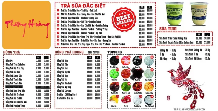 Trà Sữa Phượng Hoàng: Khám Phá Menu, Giá Cả Và Địa Điểm Hấp Dẫn Trà Sữa Phượng Hoàng: Khám Phá Menu, Giá Cả Và Địa Điểm Hấp Dẫn