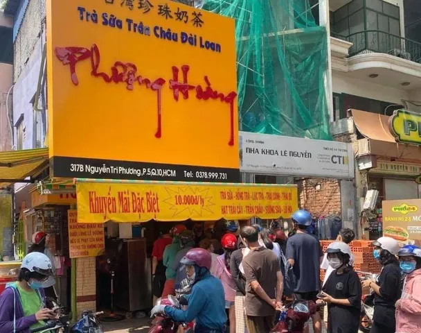 Trà Sữa Phượng Hoàng Nguyễn Tri Phương: Menu, Giá & Review Chi Tiết