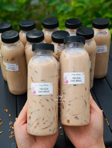 Cách Làm Trà Sữa Gạo Rang Thơm Ngon Chuẩn Vị Tại Nhà