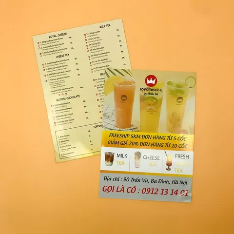 Menu Royal Tea: Khám Phá Các Món Ngon Và Địa Điểm Gần Bạn Menu Royal Tea: Khám Phá Các Món Ngon Và Địa Điểm Gần Bạn