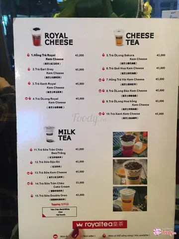 Menu Royal Tea: Khám Phá Các Món Ngon Và Địa Điểm Gần Bạn Menu Royal Tea: Khám Phá Các Món Ngon Và Địa Điểm Gần Bạn
