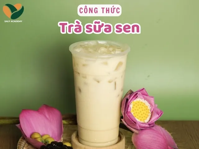 Hướng Dẫn Chi Tiết Cách Làm Trà Sữa Sen Thơm Ngon Chuẩn Vị Quán