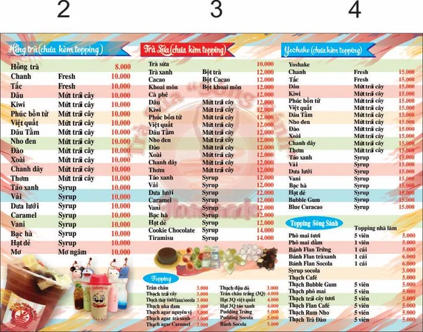 Trà Sữa Sóng Sánh: Địa Điểm, Menu Và Review Chi Tiết