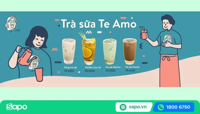 Menu Trà Sữa Te Amo: Khám Phá Toàn Bộ Thức Uống & Thông Tin Chi Tiết