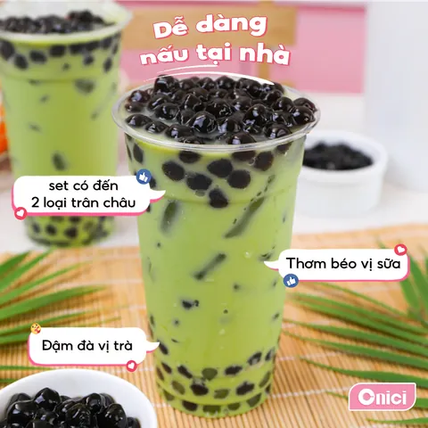 Hướng Dẫn Chi Tiết Cách Làm Trà Sữa Thái Xanh Trân Châu Đen Thơm Ngon Tại Nhà