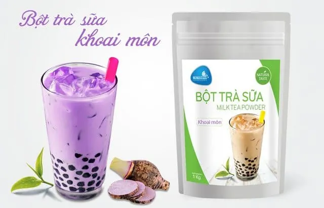 Cách Làm Trà Sữa Khoai Môn Thơm Ngon, Béo Ngậy Tại Nhà Chuẩn Vị Quán