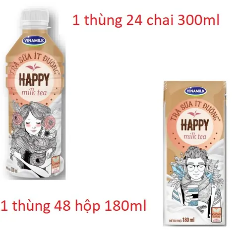 Trà Sữa Vinamilk Happy: Lựa Chọn Ít Đường Tốt Cho Sức Khỏe & Thưởng Thức