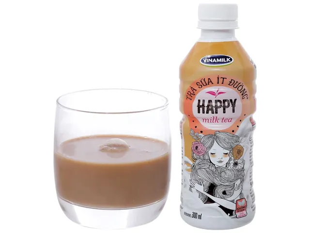 Trà Sữa Vinamilk Happy: Lựa Chọn Ít Đường Tốt Cho Sức Khỏe & Thưởng Thức