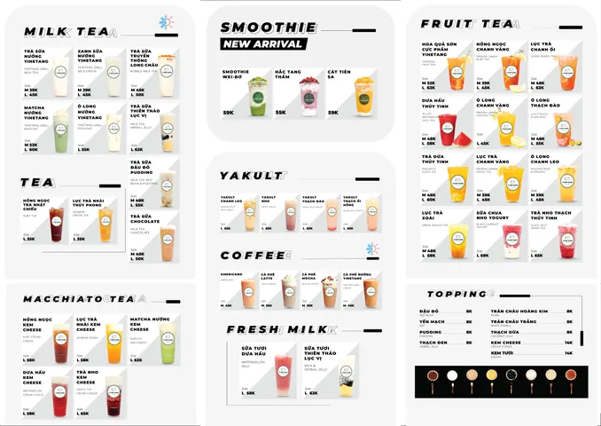 Menu Yi He Tang: Khám Phá Trọn Vẹn Các Loại Trà Sữa & Thức Uống Đặc Sắc Menu Yi He Tang: Khám Phá Trọn Vẹn Các Loại Trà Sữa & Thức Uống Đặc Sắc