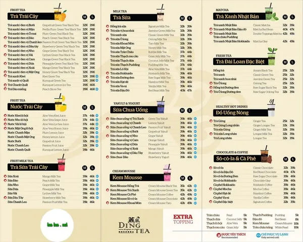 Top 10 Vị Trà Sữa Ding Tea Ngon Nhất Được Yêu Thích Nhất Hiện Nay Top 10 Vị Trà Sữa Ding Tea Ngon Nhất Được Yêu Thích Nhất Hiện Nay